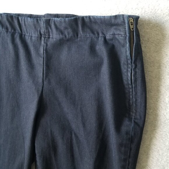 Talbots Womens 10 Slim Ankle Classic Side Zip Pants Staple Work Office Casual - Picture 2 of 9